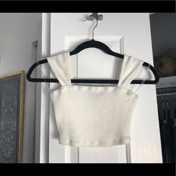 AKIRA off-white crop top NWT - Picture 2 of 6